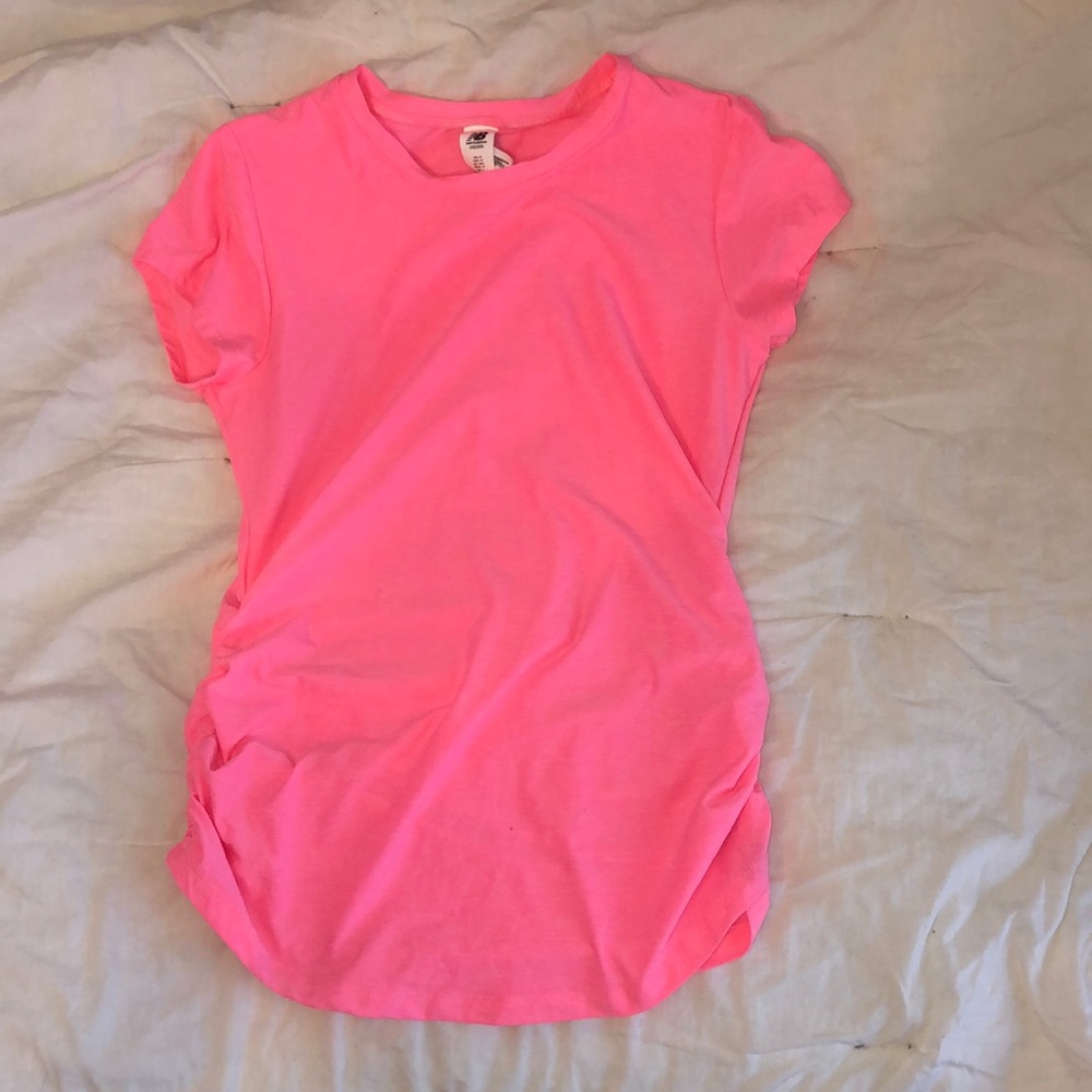 Pink New Balance Work Out Top